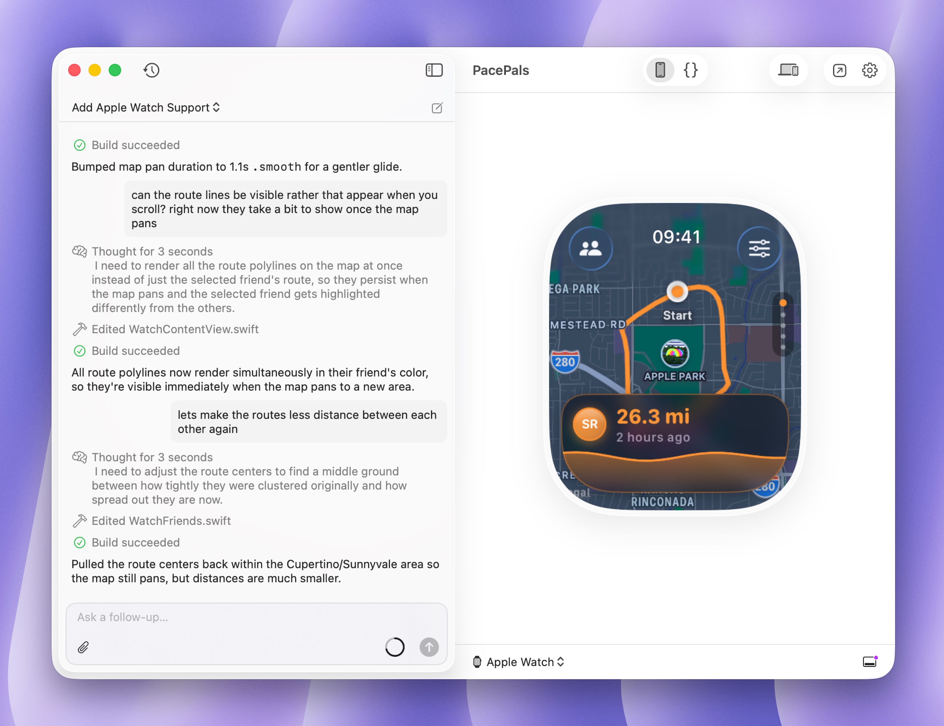 Building an Apple Watch app with Bitrig