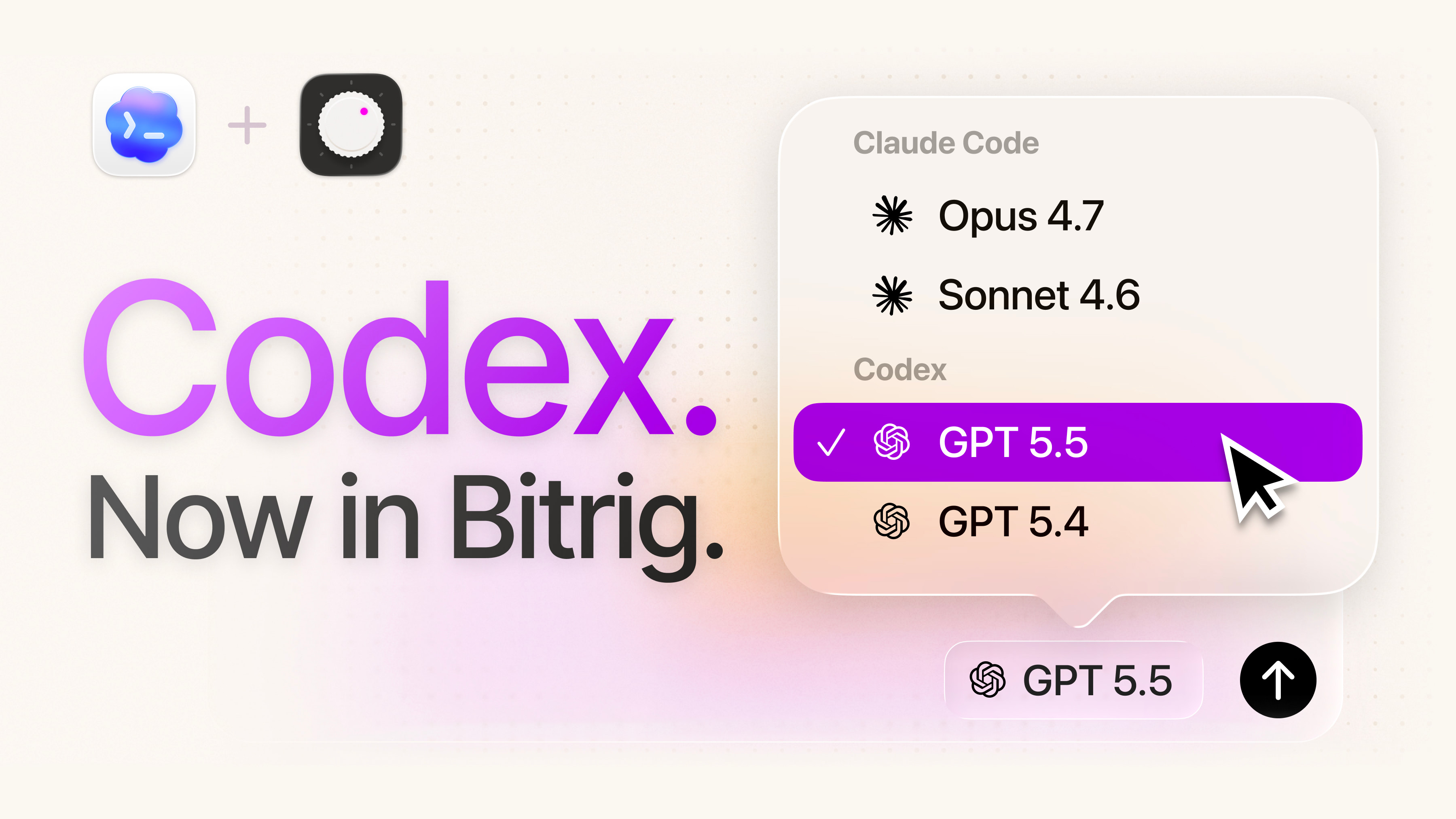 Bitrig Now Lets You Use Codex and Your Own AI Subscription